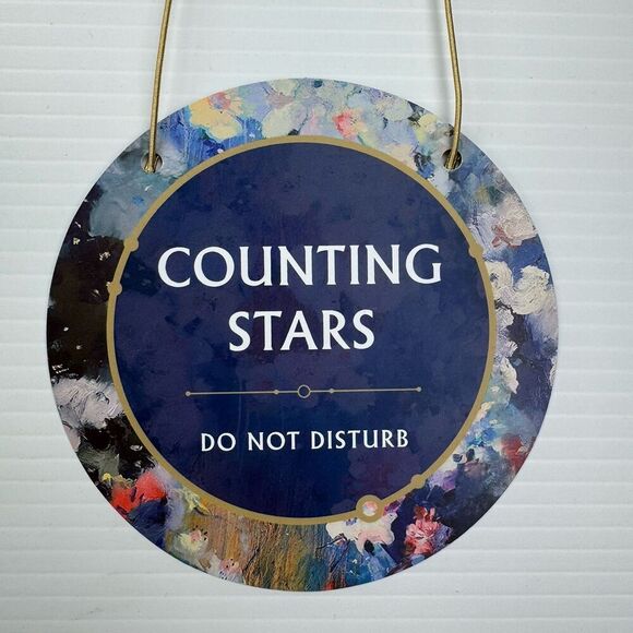 Universal Epic Helios Grand Hotel Door Sign COUNTING STARS Do Not Disturb - Picture 1 of 6